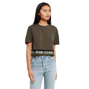 Opening Ceremony Logo Crop Tee